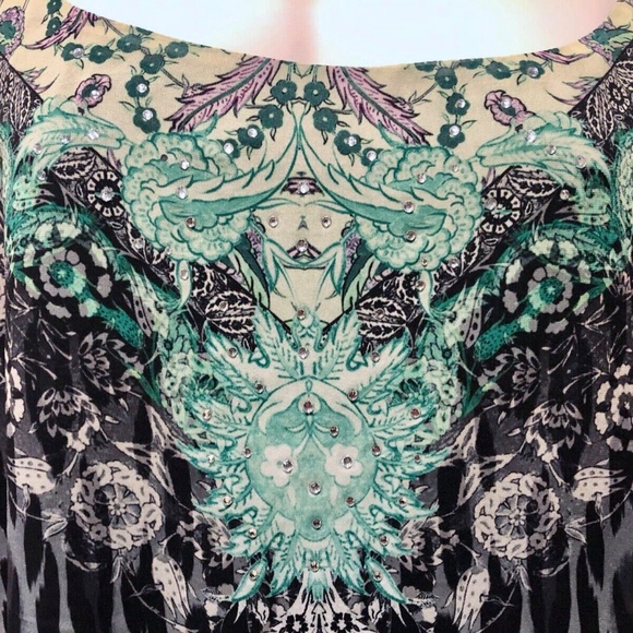 (NWT) City Chic Women's Animal Combo Morocco Tank Top Plus Size 20W - Picture 4 of 15